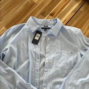 Tommy hilfinger blue woman shirt